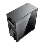 Case Gamemax Nova N5 Atx Negro/usb + USB 3.0/1 HD AUDIO/1 Fan LED Frgb Rear/lateral Vidrio - Image 2