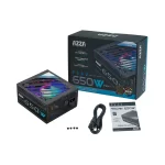 Fuente de Poder Azza 650 W Argb Negra Atx Fcc 80+BRONZE 12V/100-240V/FAN Argb - Image 4