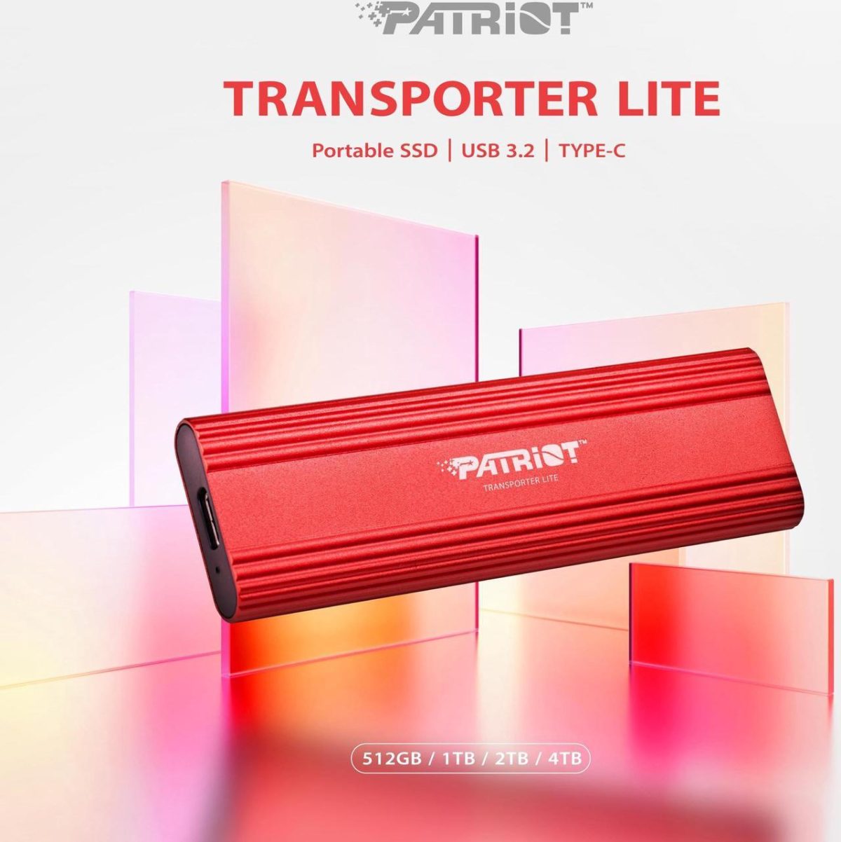 SSD PATRIOT 512GB TRANSPORTER LITE TYPE C/ EXTERNO - Image 3