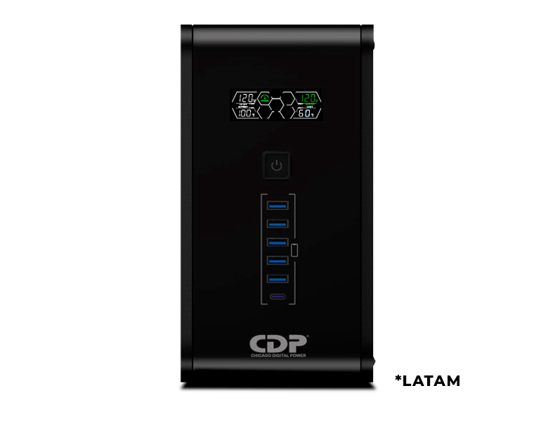 R-SMART 1210 1 UPS CDP R-smart 1210 Li 1200 VA/750 W 10 Tomas Nema 5-15 - Image 1