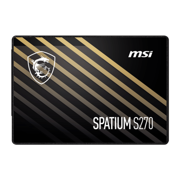 SSD MSI 240GB 25" SATA III 6Gb/s 500MB/s 450MB/s SPATIUM S270