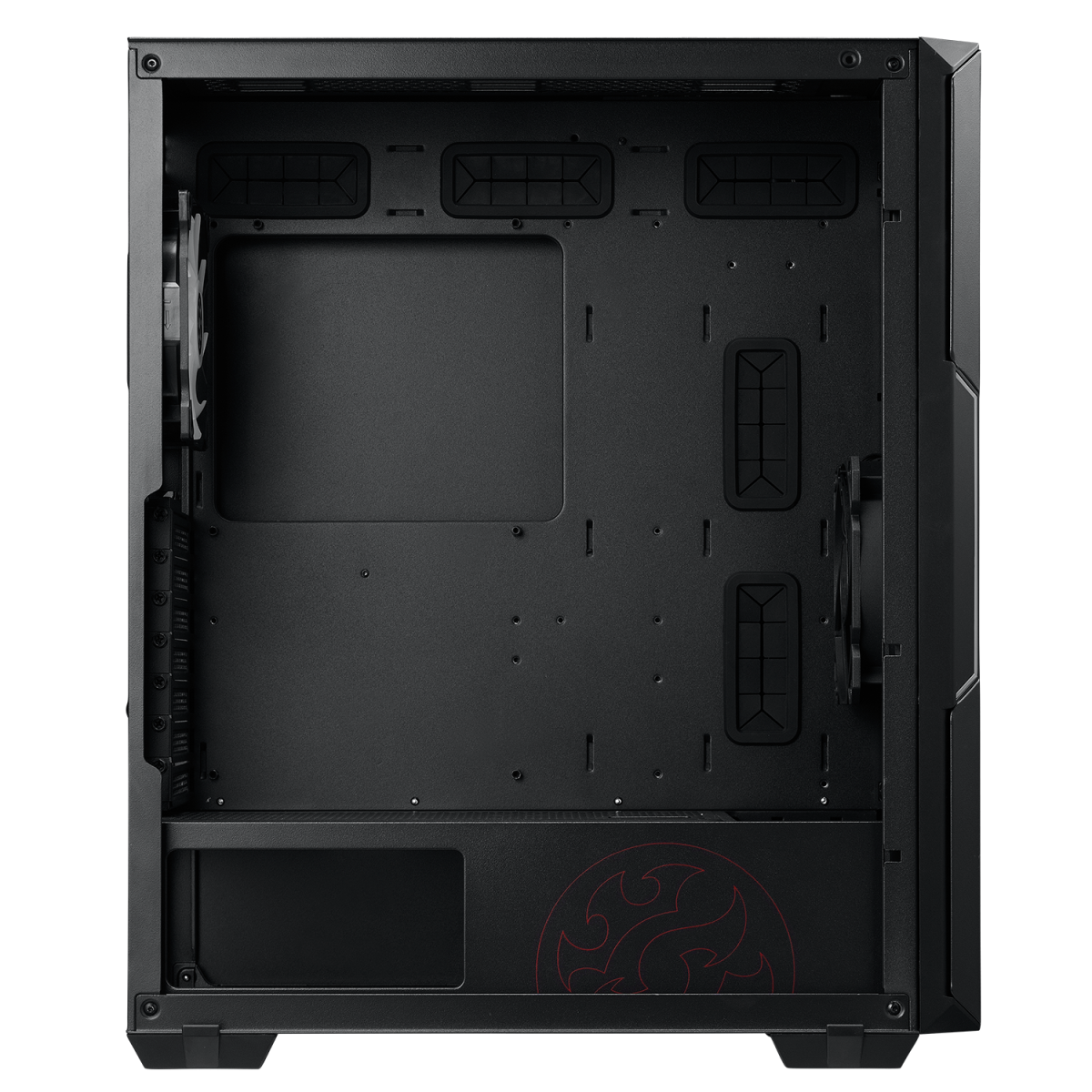 CASE XPG STARKER ATX NEGRO 2x USB/HD AUDIO/ 2x FAN LED/ PANEL VIDRIO TEMPLADO - Image 2