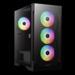 Case Gamdias Gaming Talos E2 Elite/atx NEGRO/3XUSB/HD AUDIO/4XFAN Arg 12CM/FRONTAL y Lateral Vidrio Templado - Image 5