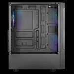 Case Gamdias Gaming Talos E3 Mesh/atx NEGRO/3XUSB/HD AUDIO/3XFAN Arg 12CM/FRONTAL Malla - Lateral Vidrio Templado - Image 3