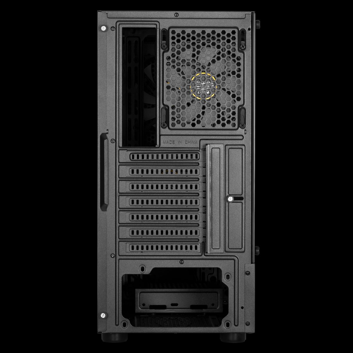 Case Gamdias Gaming Talos E3 Mesh/atx NEGRO/3XUSB/HD AUDIO/3XFAN Arg 12CM/FRONTAL Malla - Lateral Vidrio Templado - Image 2