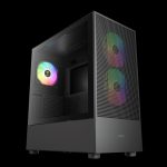 Case Gamdias Gaming Talos E3 Mesh Elite/atx Negro/usb+ Type C/hd AUDIO/3XFAN Arg 12CM/FRONTAL Malla - Lateral Vidri - Image 7
