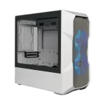 CASE COOLER MASTER TD300 MESH MTOWER BLANCO/ 2xUSB30/ HD AUDIO/ 3x FAN 12CM ARGB/ FRONTAL MALLA-LATERAL VIDRIO - Image 3