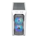 CASE COOLER MASTER TD300 MESH MTOWER BLANCO/ 2xUSB30/ HD AUDIO/ 3x FAN 12CM ARGB/ FRONTAL MALLA-LATERAL VIDRIO - Image 2