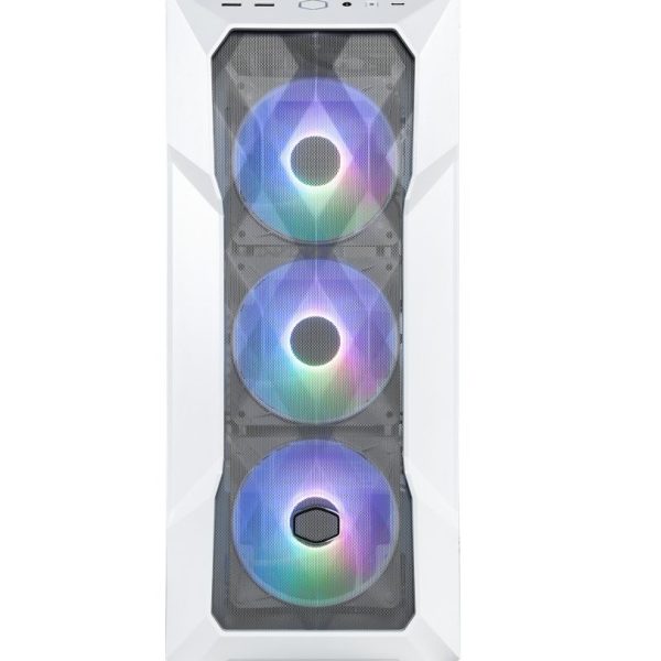 CASE COOLER MASTER BOX TD500 MESH V2 MID TOWER BLANCO/ 2xUSB30/ HD AUDIO/ 3x FAN 12CM ARGB/ FRONTAL MALLA-LATERAL VIDRI
