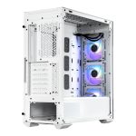 CASE COOLER MASTER BOX TD500 MESH V2 MID TOWER BLANCO/ 2xUSB30/ HD AUDIO/ 3x FAN 12CM ARGB/ FRONTAL MALLA-LATERAL VIDRI - Image 2