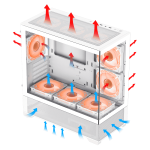 CASE GAMEMAX VISTA MW ATX BLANCO/ 2XUSB + USB 30/ 1 HD AUDIO/  FRONTAL Y LATERAL VIDRIO TEMPLADO - Image 7