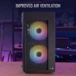 pcmatplus case aerocool hexform frontal malla 02