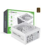Fuente DE Poder GameMax 1050W / GM-105 M WH / 80+Silver / ATX APFC / 12V / 100-240V / FULL Modular / Blanco