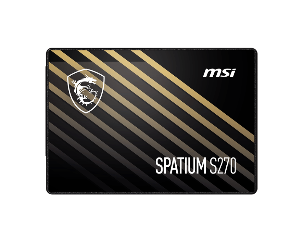 S78-440P130-P83 1 SSD MSI 480GB 25" SATA III 6Gb/s 500MB/s 450MB/s SPATIUM S270 - Image 2