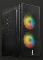 Case STRIG Squamata 2fan+controlador+control molex