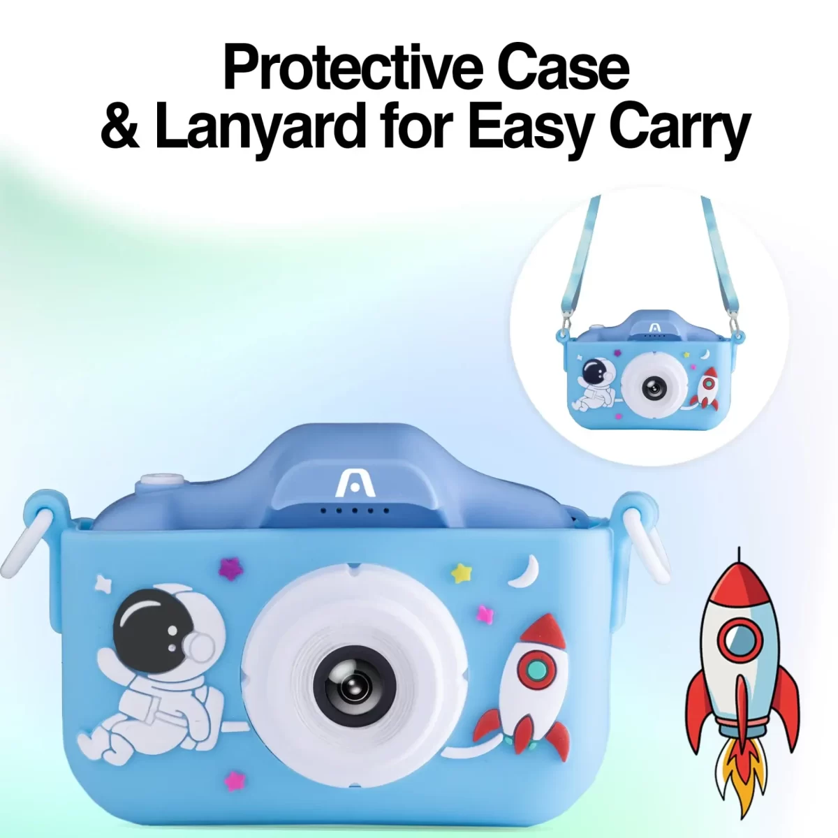 CAMARA DIGITAL ARGOM LENTE DUAL PARA NI?OS/ AZUL - Image 3