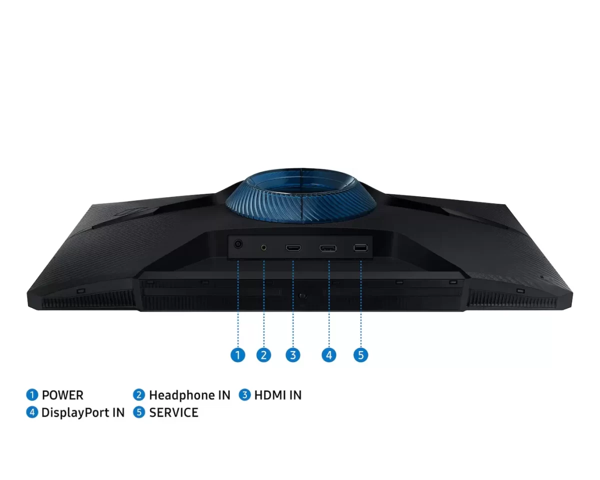 monitor gamer samsung odyssey g3 conectividad pcmatplus