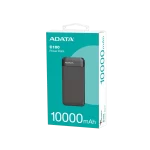 pc mat plus power bank adata c100 10000mah bankc100 14bk frontal 1