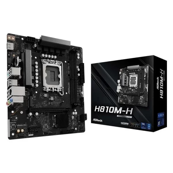 pc mat plus asrock h810m h frontal