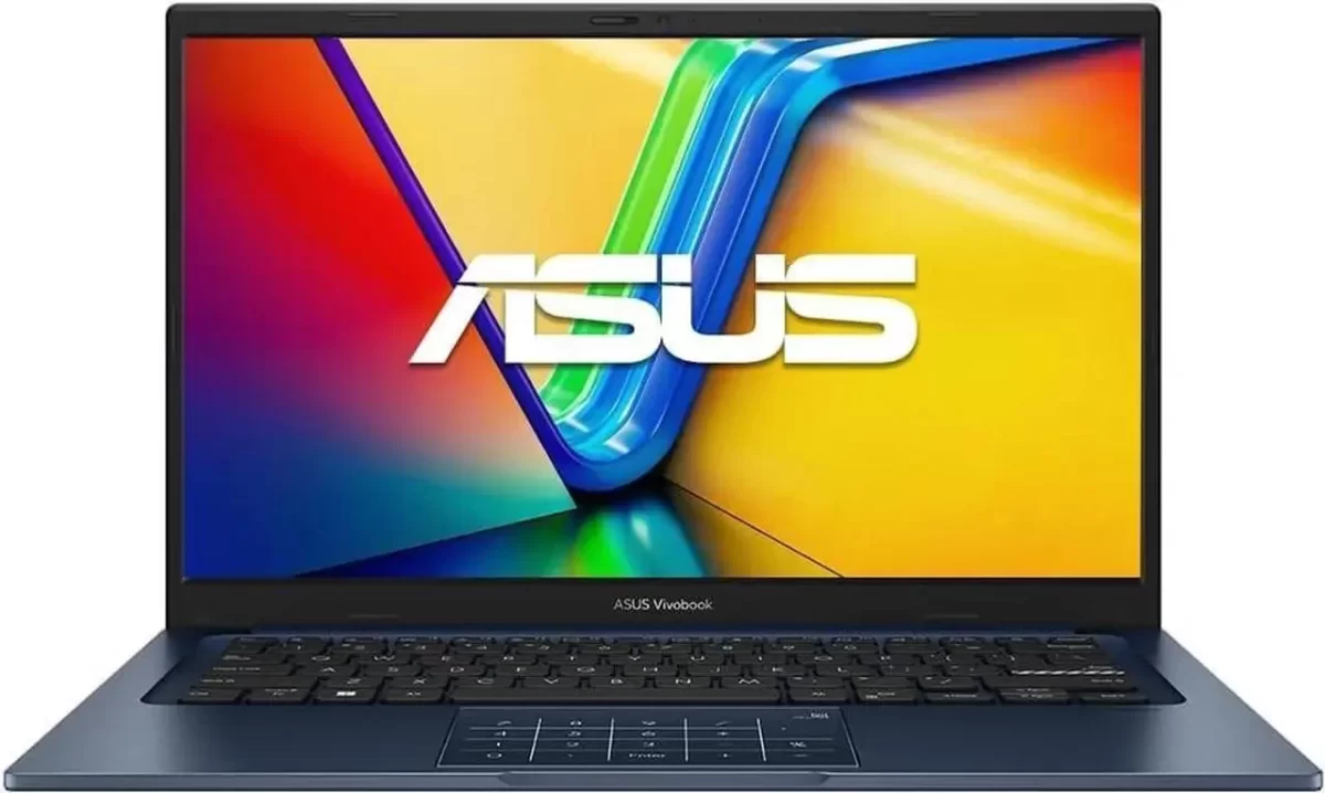 pc mat plus asus vivobook x1404va i7 laptop frontal
