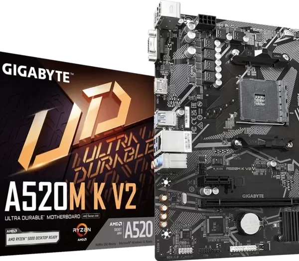 pc mat plus gigabyte a520m k v2 frontal