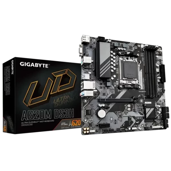 pc mat plus gigabyte a620m ds3h frontal