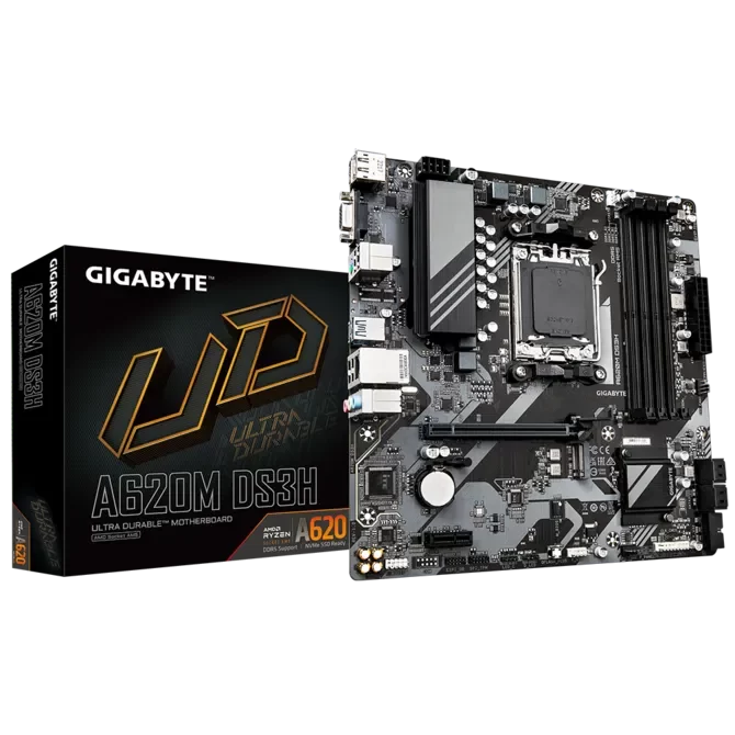 pc mat plus gigabyte a620m ds3h frontal pc mat plus gigabyte a620m ds3h frontal