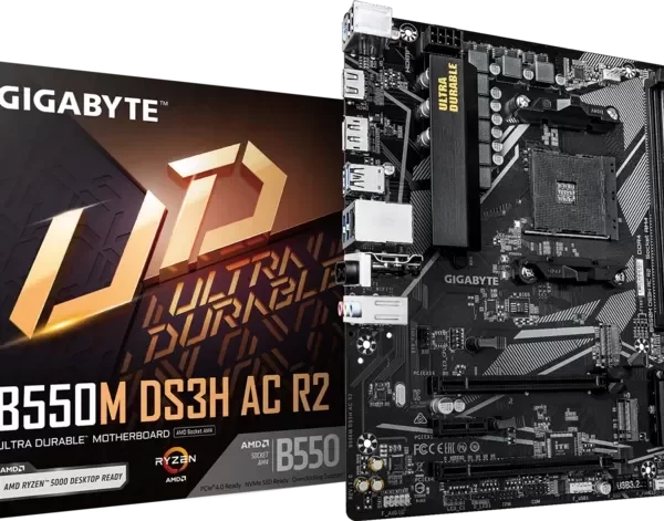 pc mat plus gigabyte b550m ds3h ac wifi frontal