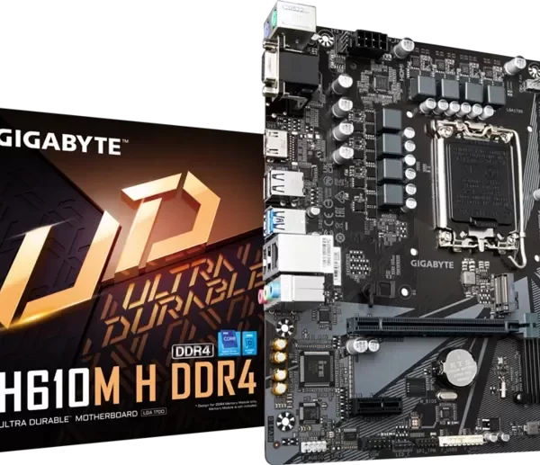 pc mat plus gigabyte h610m h frontal