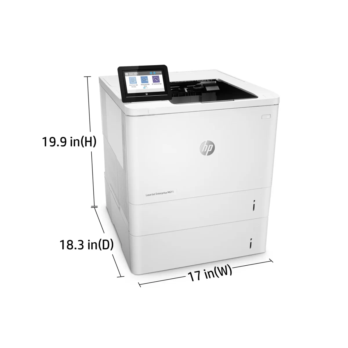 pc mat plus hp m611dn oficina 1