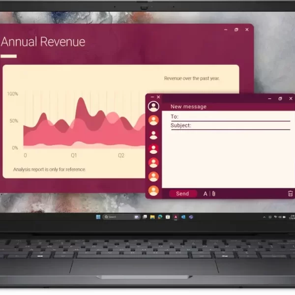 pc mat plus laptop dell pro pc14250 core5 120u frontal