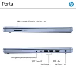 pc mat plus laptop hp sky blue diseno puertos
