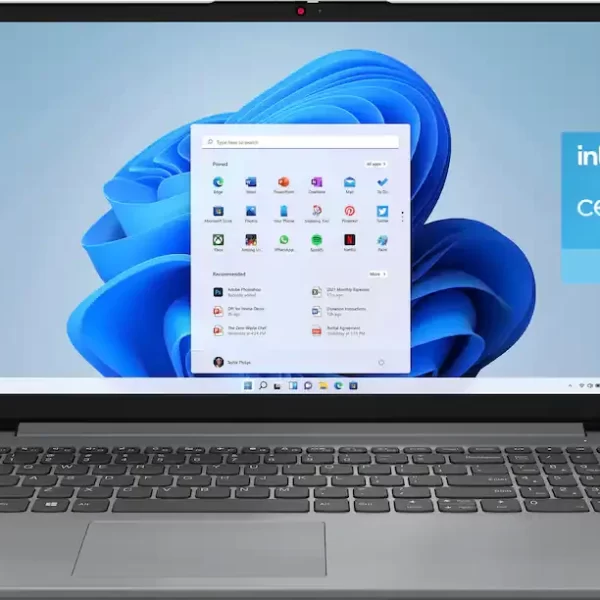 pc mat plus laptop lenovo ideapad celeron frontal