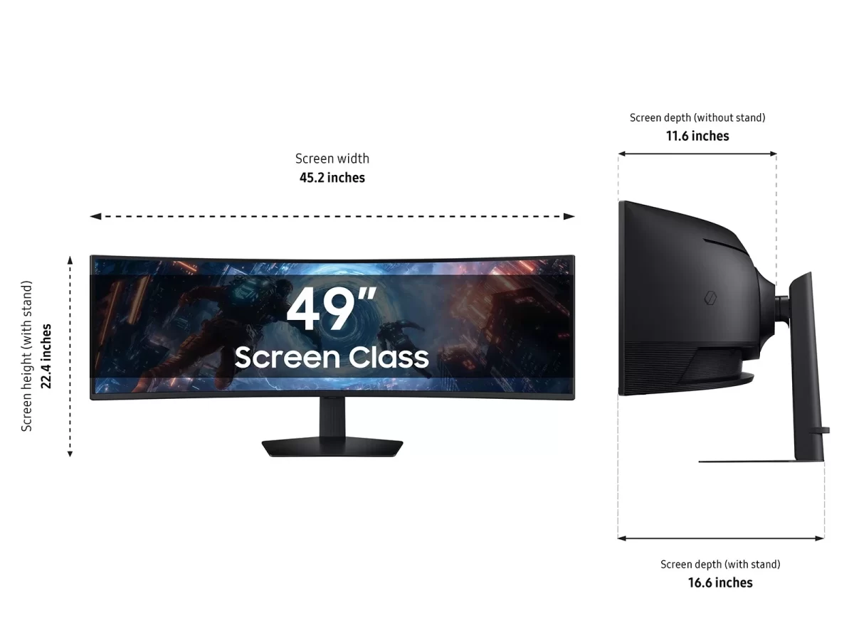 pc mat plus samsung odyssey g9 g91f puertos hdmi dp usb 04 1