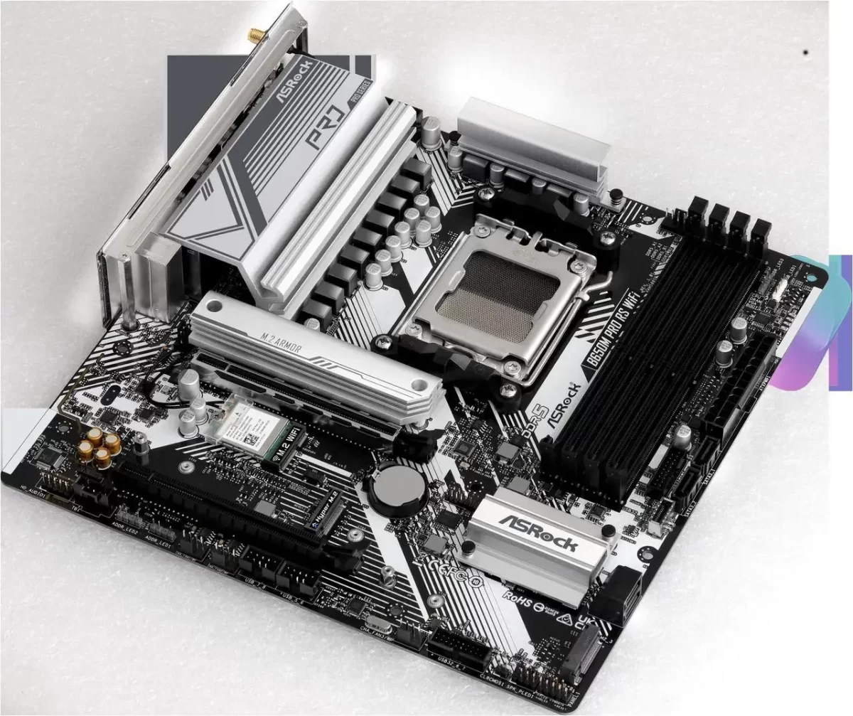 pc mat plus tarjeta madre gaming blanca