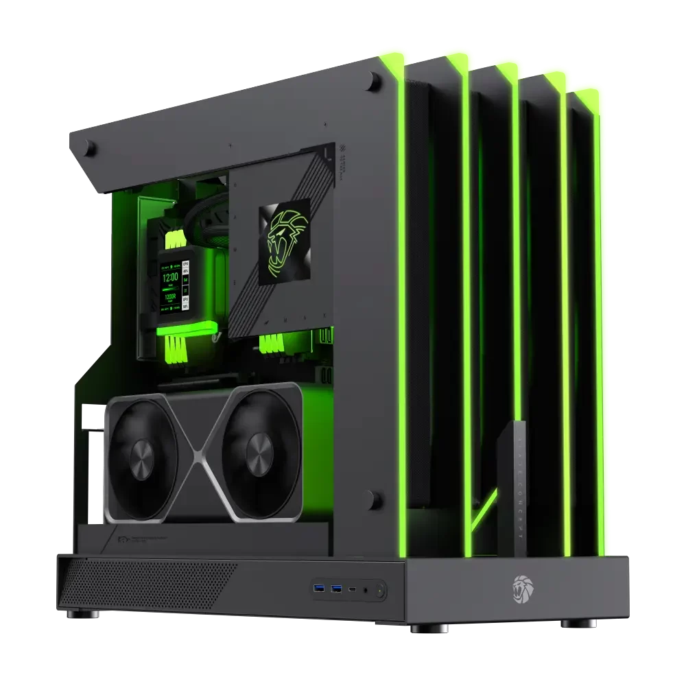 pcmatplus case gamemax blade concept atx 01 pcmatplus case gamemax blade concept atx 01