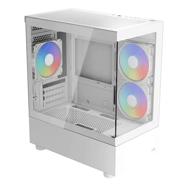 pcmatplus case aerocool viewport mini rgb blanco 01